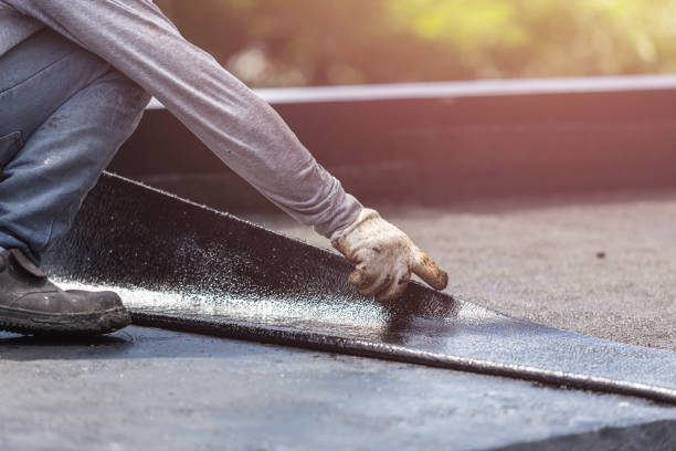 Professional Waterproofing technician working in Alton, IL